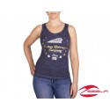 WOMEN'S NAVY STARS WREATH TANK BY INDIAN MOTORCYCLE®
