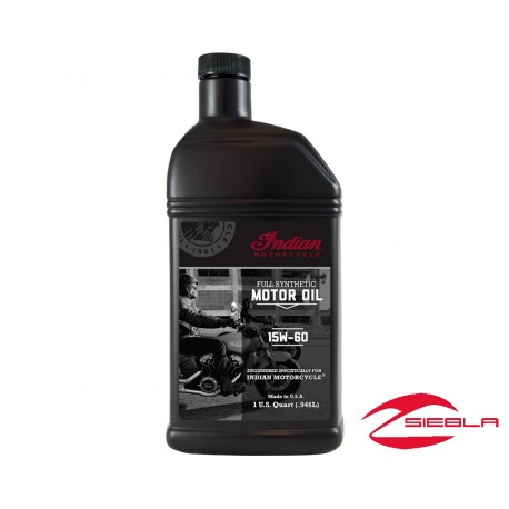 15W-60 SYNTHETIC ENGINE OIL - 1 QT BY INDIAN MOTORCYCLE®