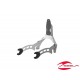 QUICK RELEASE PASSANGER SISSY BAR- TITANIUM PAINT BY INDIAN SCOUT 