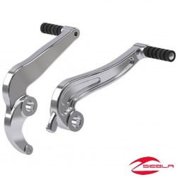 Chrome Foot Brake/Shift Lever Kit by Indian Scout Motorcycle