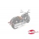 Chrome Foot Brake/Shift Lever Kit by Indian Scout Motorcycle