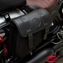 GENUINE LEATHER SADDLEBAGS – BLACK BY INDIAN MOTORCYCLE®