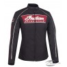 Ladies Retro Jacket - Black/Red Leather by Indian Motorcycle