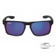 Casual Atlanta Sunglasses with Blue Revo Lens, Black