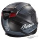Full Face Matte Sport Helmet, Black BY INDIAN