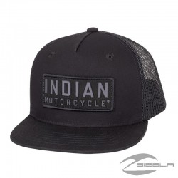  HIGH PROFILE FELT PACTH HAT-BLACK BY INDIAN MOTORCYCLES®