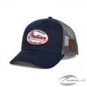 INDIAN MOTORCYCLE CAP PERFORATED BLUE