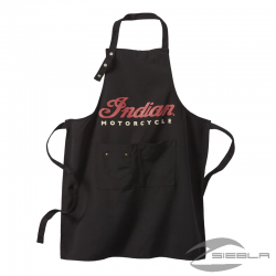BARBECUE APRON INDIAN MOTORCYCLE BLACK