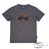 MEN'S GRAY LOGO TEE BY INDIAN MOTORCYCLE