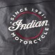 MEN'S WESTERN VEST, BLACK BY INDIAN MOTORCYCLE