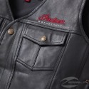 2862738 CHALECO INDIAN MOTORCYCLE WESTERN DE HOMBRE NEGRO