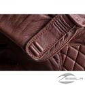 Guantes de equitación Getaway de cuero para hombre, marrón