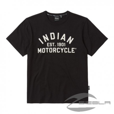 CAMISETA EST. 1901 DE HOMBRE NEGRA