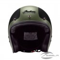 2833196 Casco Indian Motorcycle abierto negro mate y verde