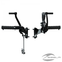 Controles de pie delanteros, Cruiser Black