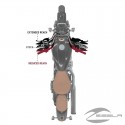 2880152-410 MANILLAR ADELANTADO - ACERO INOXIDABLE PULIDO PARA INDIAN SCOUT