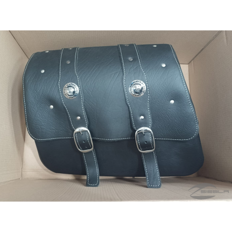GENUINE LEATHER SADDLEBAG
