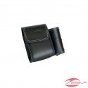 GENUINE LEATHER REAR HIGHWAY BAR BAG - BLACK