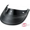 GENUINE LEATHER INDIAN® CHIEF® FRONT MUD FLAP - BLACK