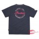 MENS CHARCOAL SCRIPT ICON TEE BY INDIAN MOTORCYCLE